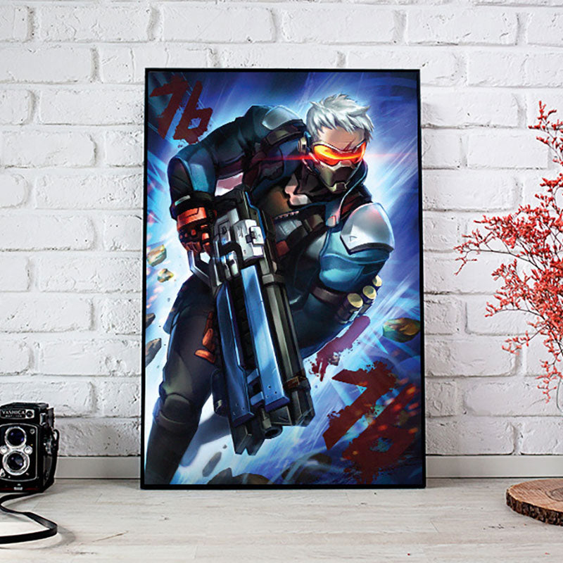 Soldier 76 Poster Print