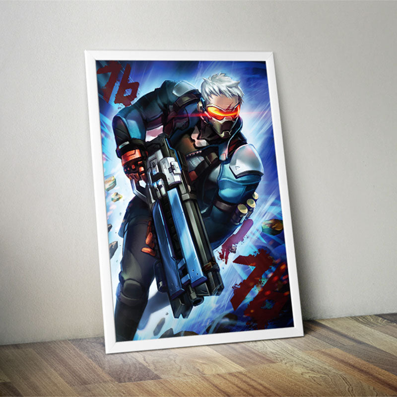 Soldier 76 Poster Print