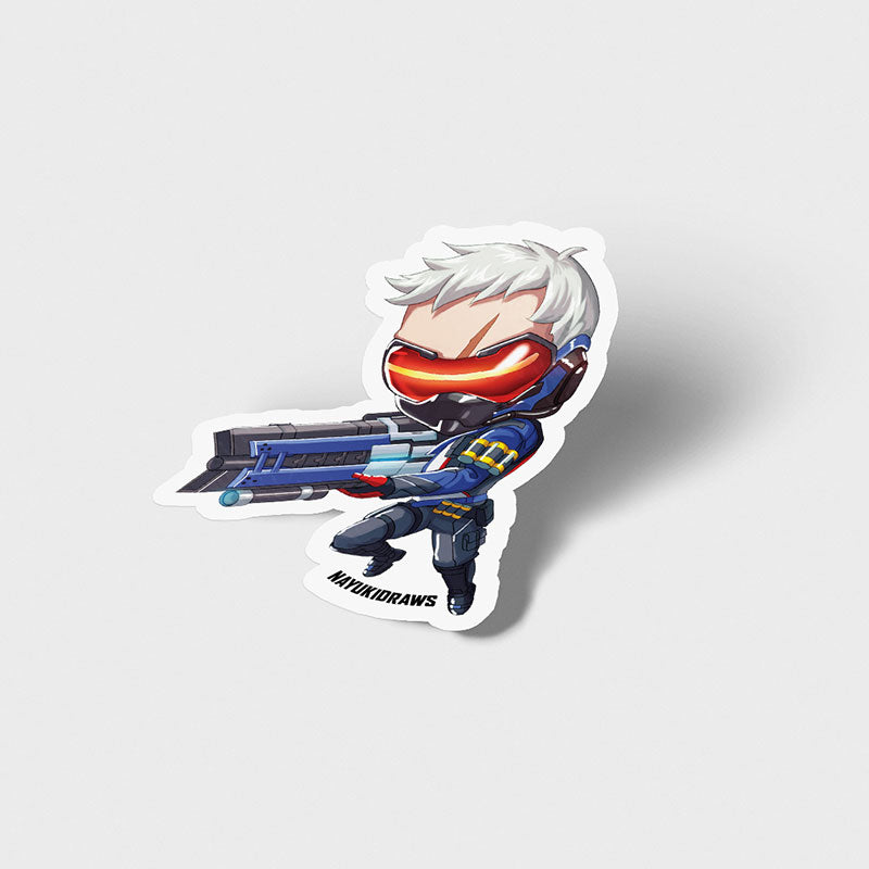 Soldier 76 Vinyl Sticker