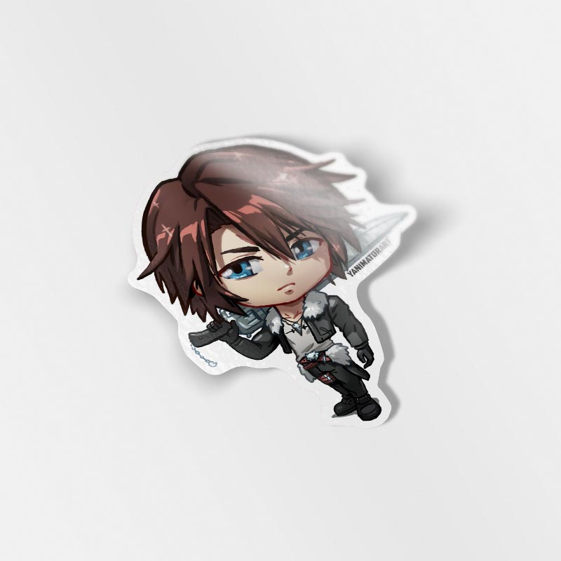 Squall Leonhart Vinyl Sticker