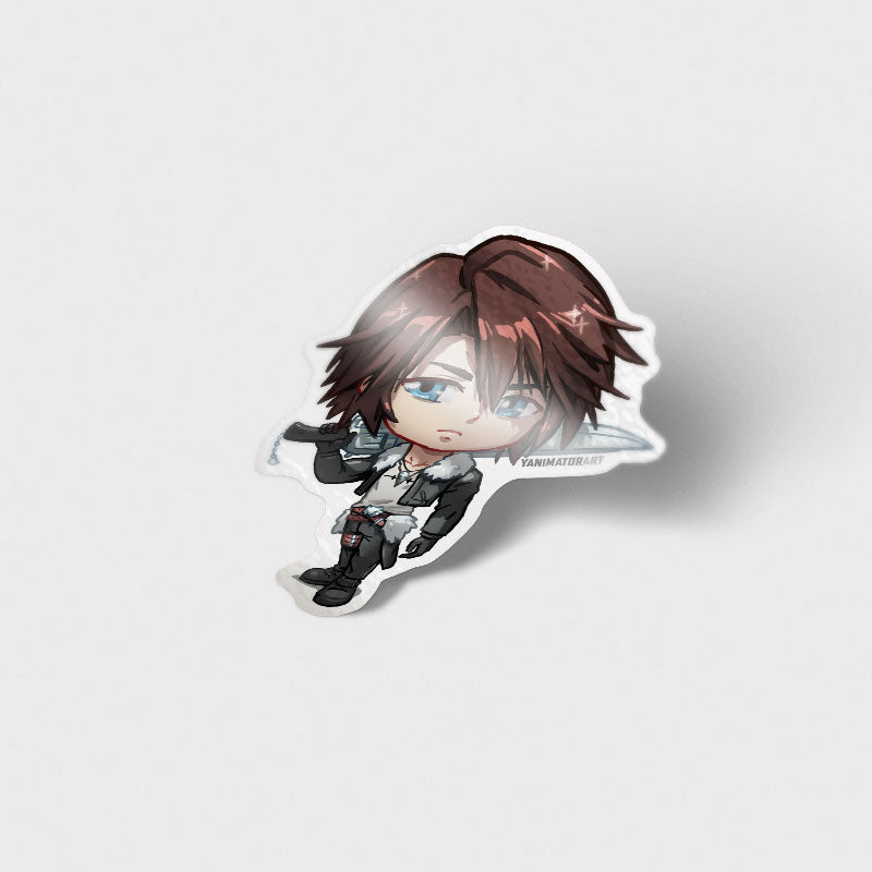 Squall Leonhart Vinyl Sticker
