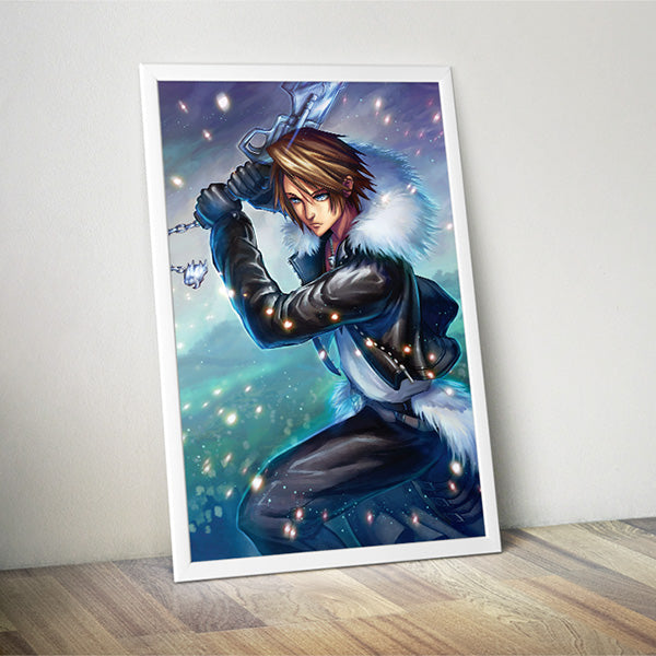 Squall Leonhart Poster Print - nayukidraws