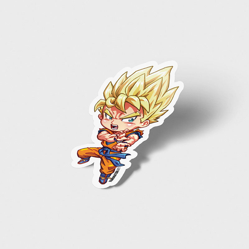 SSJ Goku Vinyl Sticker