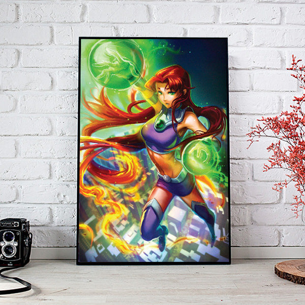Starfire Poster Print - nayukidraws
