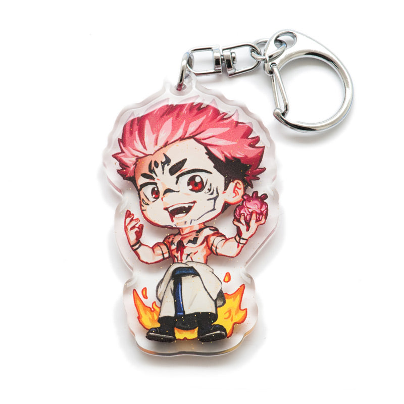 Sukuna Acrylic Charm Keychain