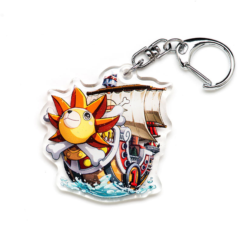 Sunny Acrylic Charm Keychain