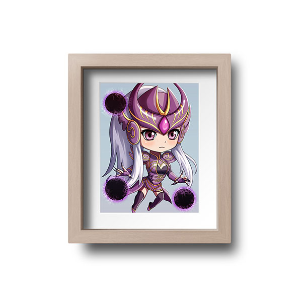 Syndra Chibi Mini Print - nayukidraws