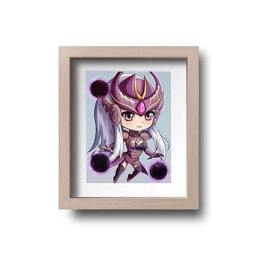 Syndra Chibi Mini Print - nayukidraws