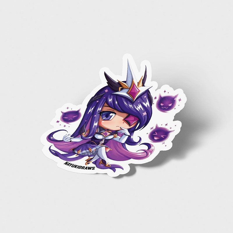 Star Guardian Syndra Vinyl Sticker - nayukidraws