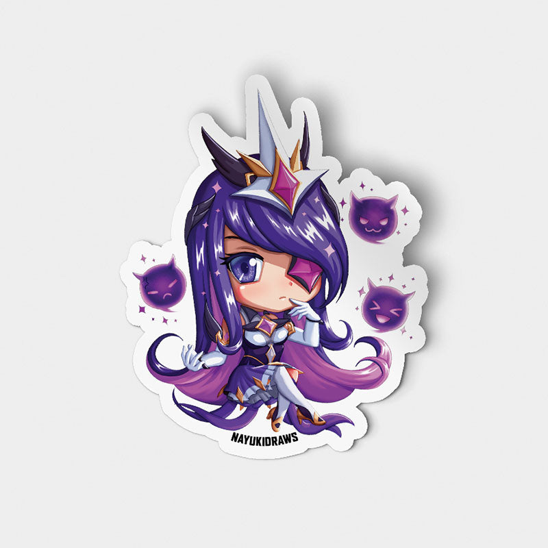 Star Guardian Syndra Vinyl Sticker - nayukidraws