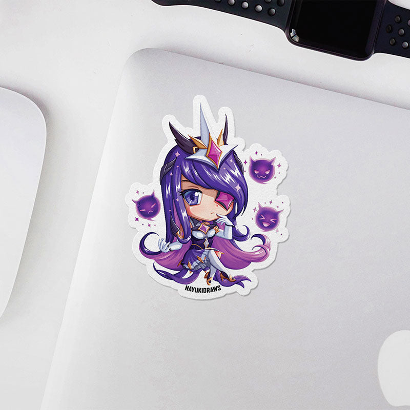 Star Guardian Syndra Vinyl Sticker - nayukidraws