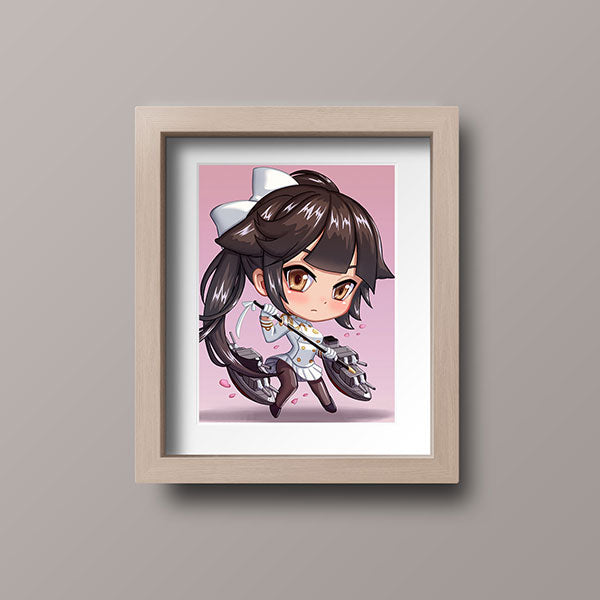 Takao Chibi Mini Print - nayukidraws