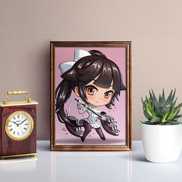 Takao Chibi Mini Print - nayukidraws