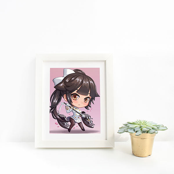 Takao Chibi Mini Print - nayukidraws