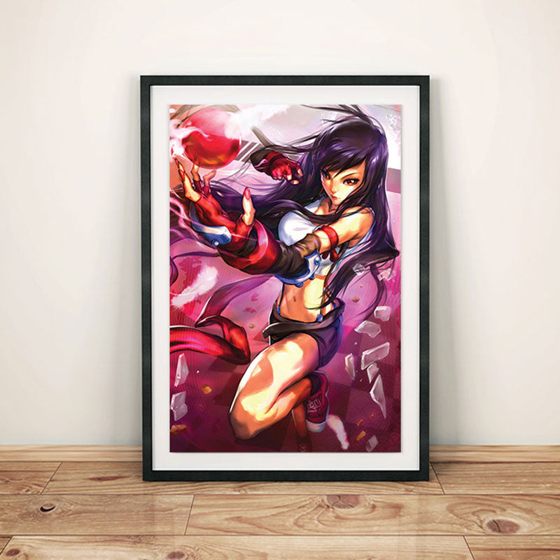 Tifa Lockhart FF7 Poster Print
