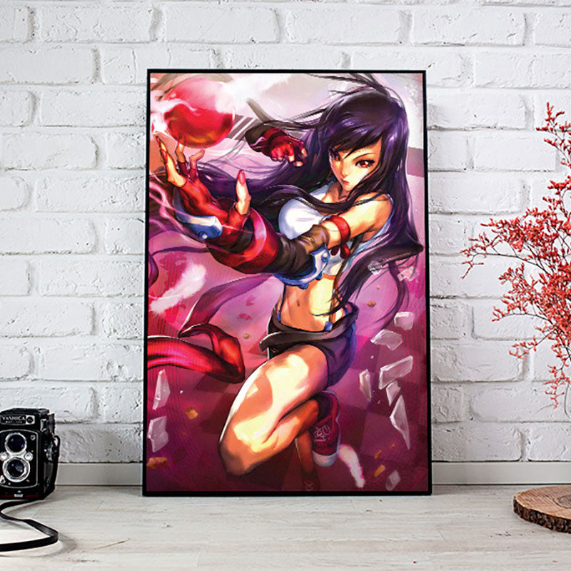 Tifa Lockhart FF7 Poster Print