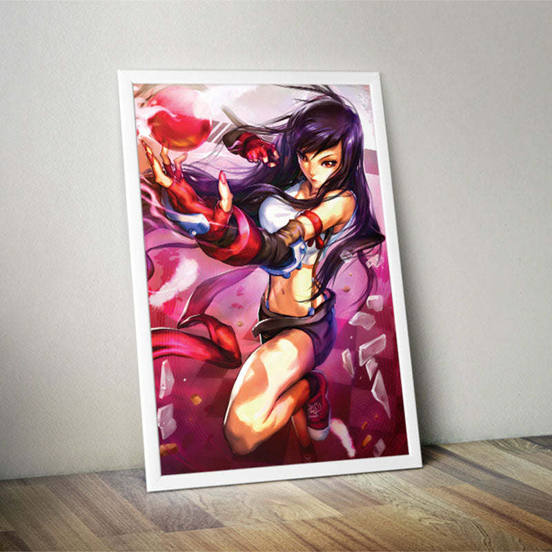 Tifa Lockhart FF7 Poster Print