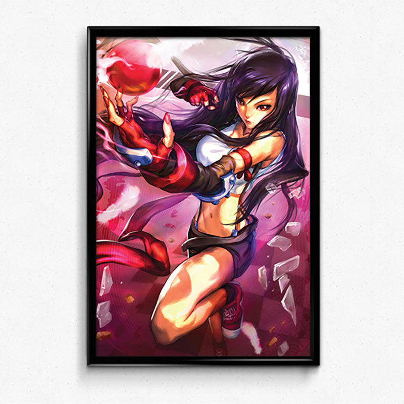 Tifa Lockhart FF7 Poster Print