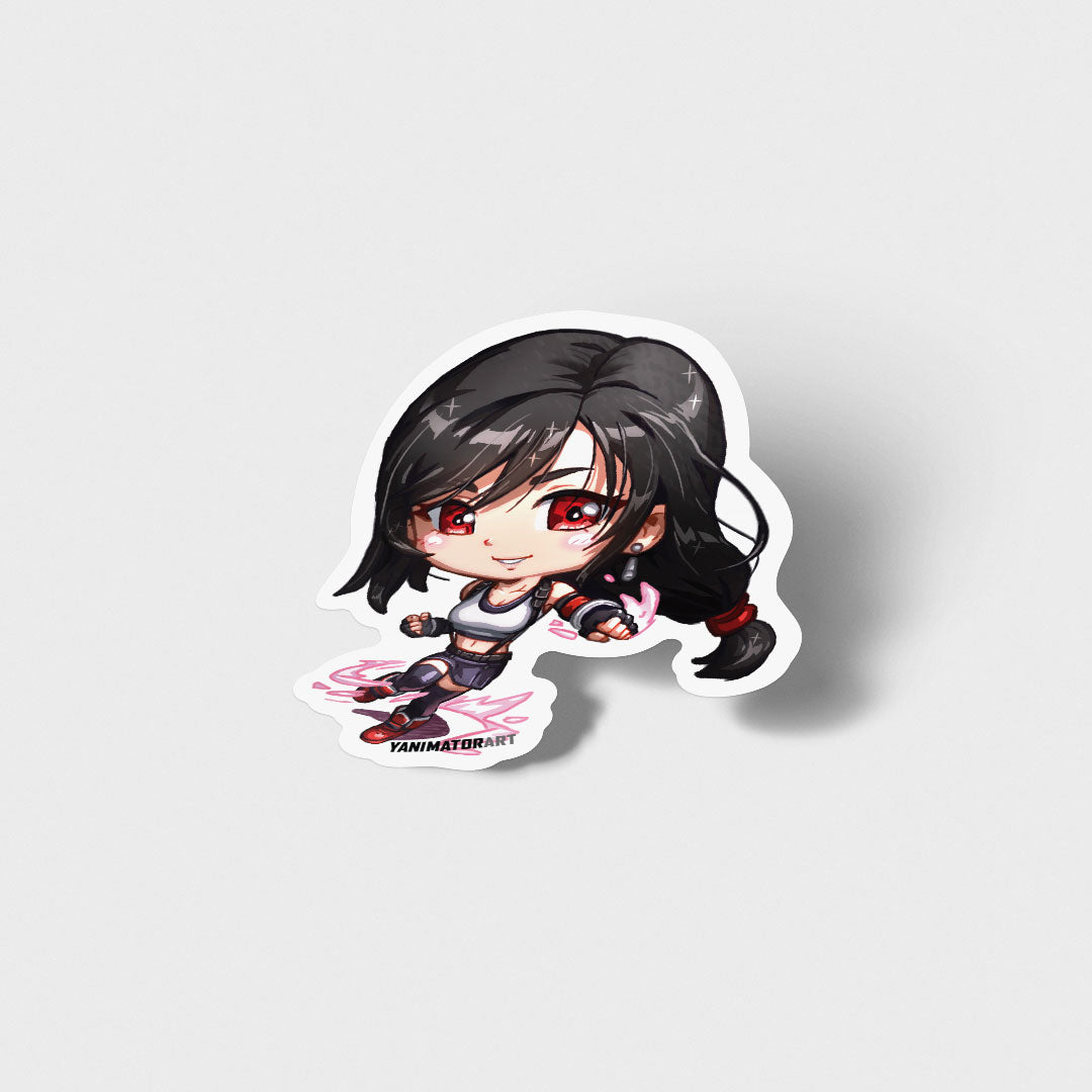 Tifa Lockhart Vinyl Sticker