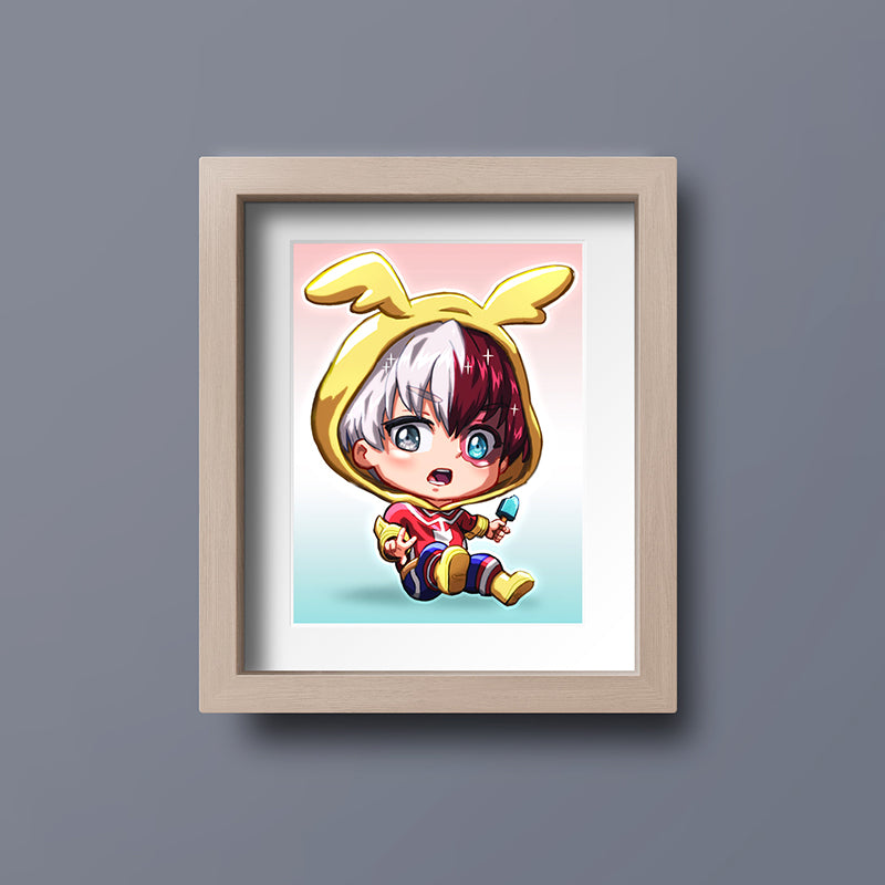 Todoroki Shoto Pajama Kigurumi Mini Print