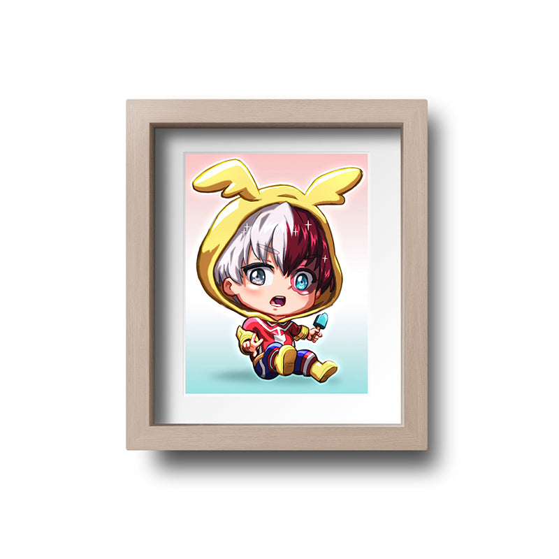 Todoroki Shoto Pajama Kigurumi Mini Print