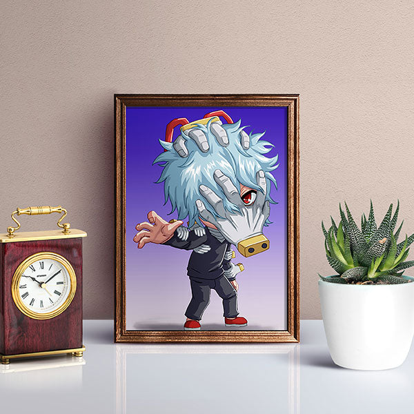 Tomura Shigaraki Chibi Mini Print - nayukidraws