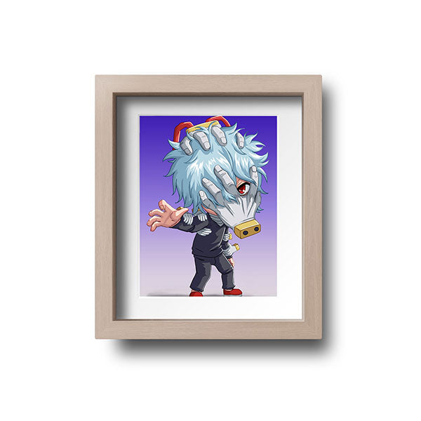 Tomura Shigaraki Chibi Mini Print - nayukidraws