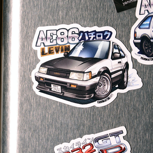 AE86 Levin Turbo Wataru Magnet (LAST ONE)