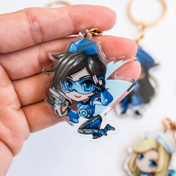 Cadet Tracer Acrylic Keychain