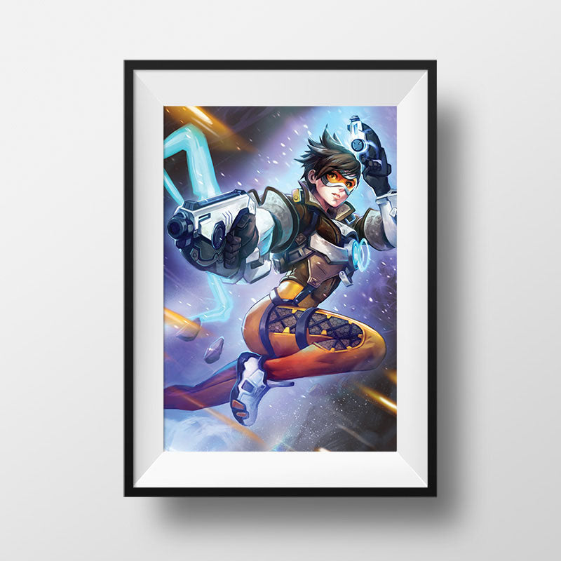 Tracer Poster Print
