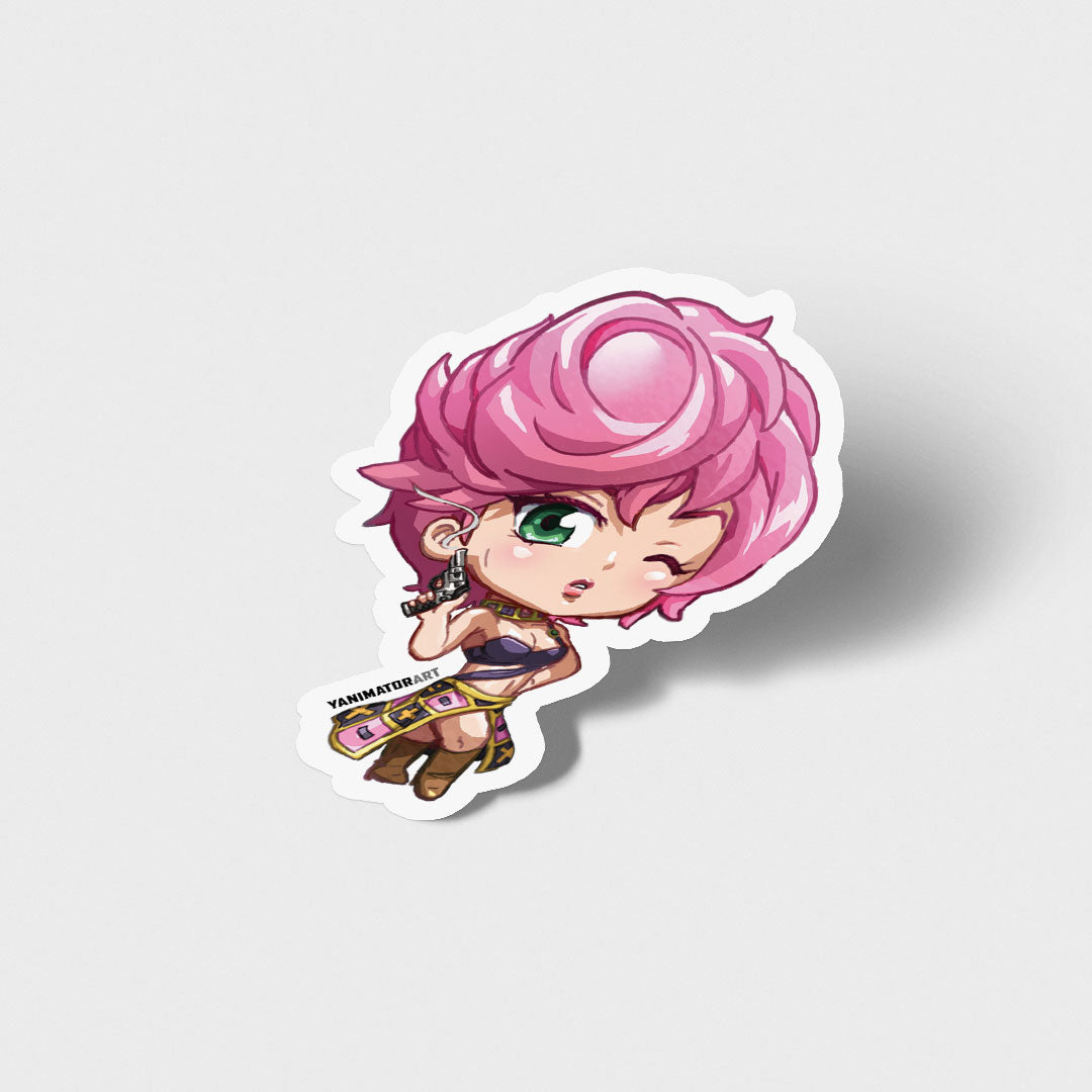 Trish Una Vinyl Sticker