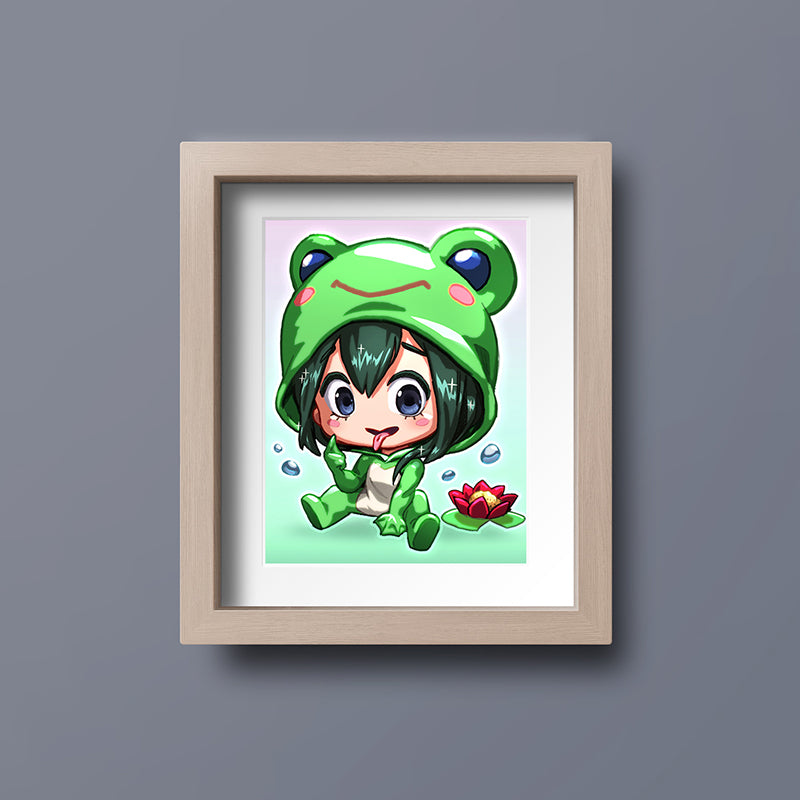 Tsuyu "Froppy" Pajama Kigurumi Mini Print