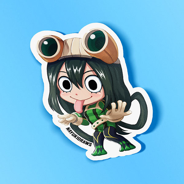 Tsuyu Vinyl Sticker - nayukidraws