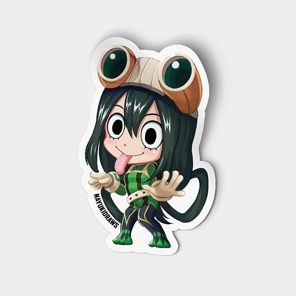 Tsuyu Vinyl Sticker - nayukidraws