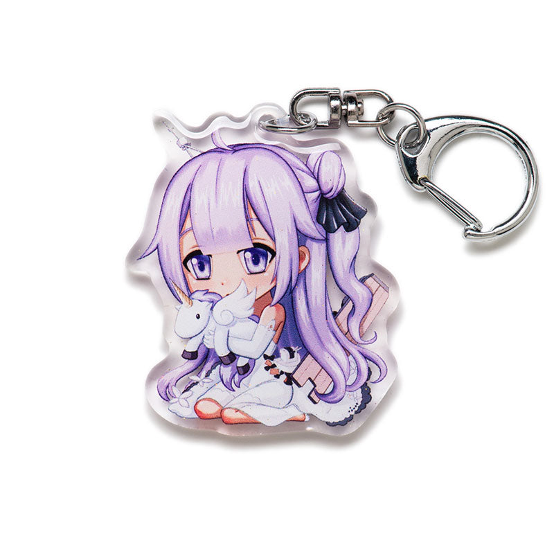 Unicorn Acrylic Keychain - nayukidraws