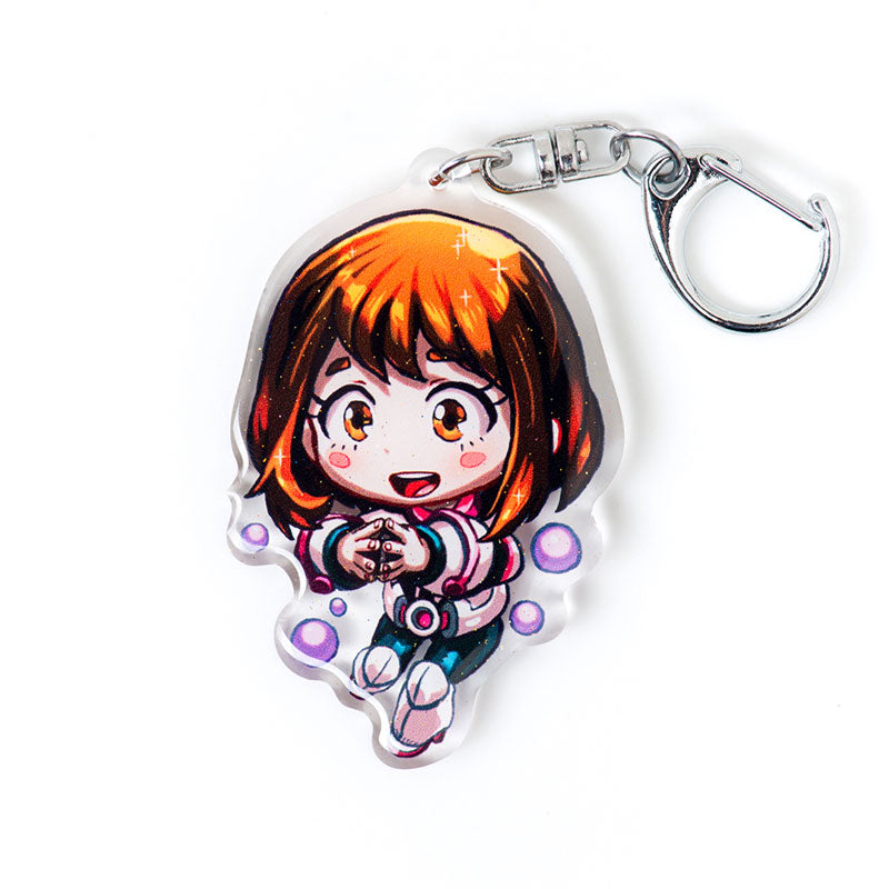Uraraka Acrylic Charm Keychain