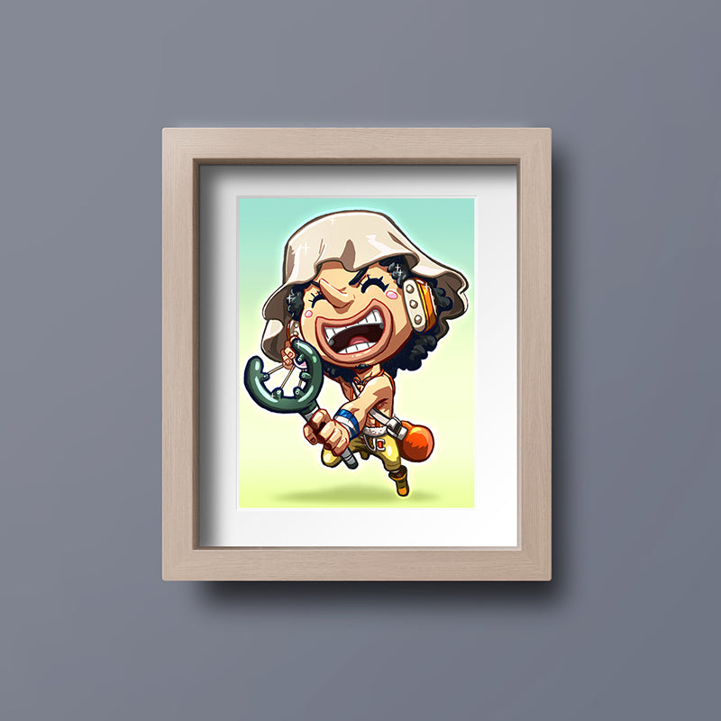Usopp Mini Print