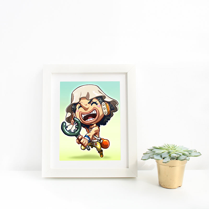 Usopp Mini Print