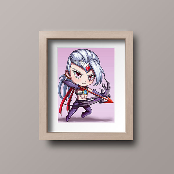 Varus Chibi Mini Print - nayukidraws