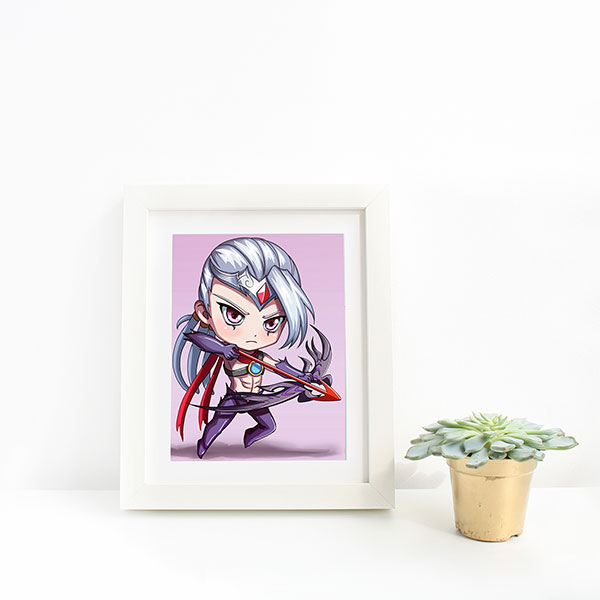 Varus Chibi Mini Print - nayukidraws