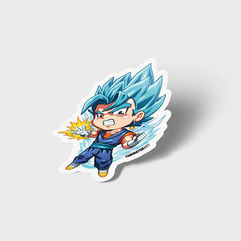 SSJB Vegito Vinyl Sticker
