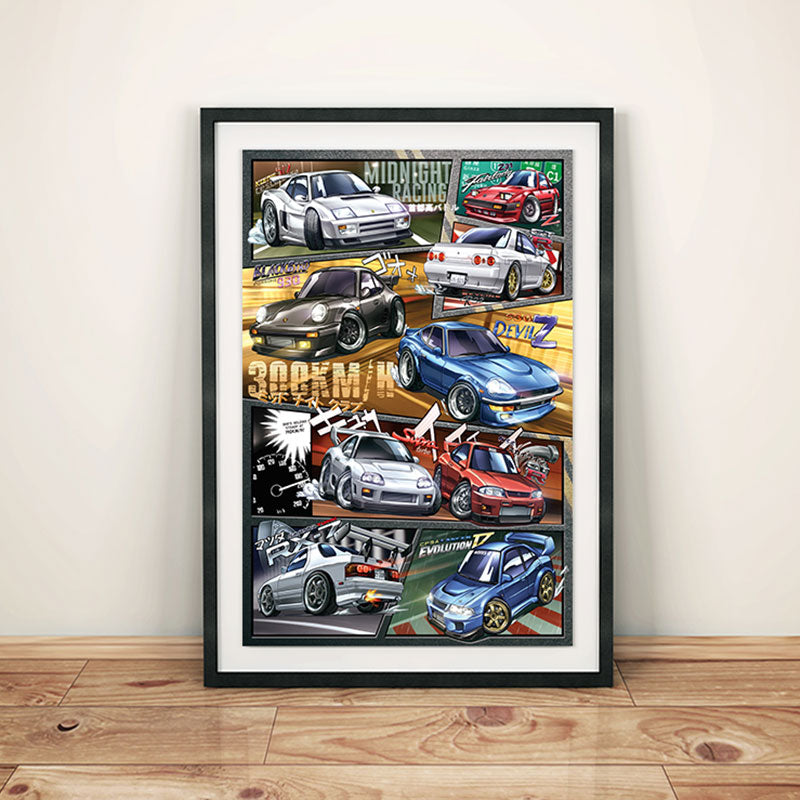 Wangan Midnight Poster Print