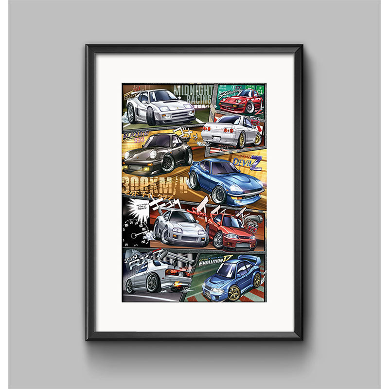 Wangan Midnight Poster Print