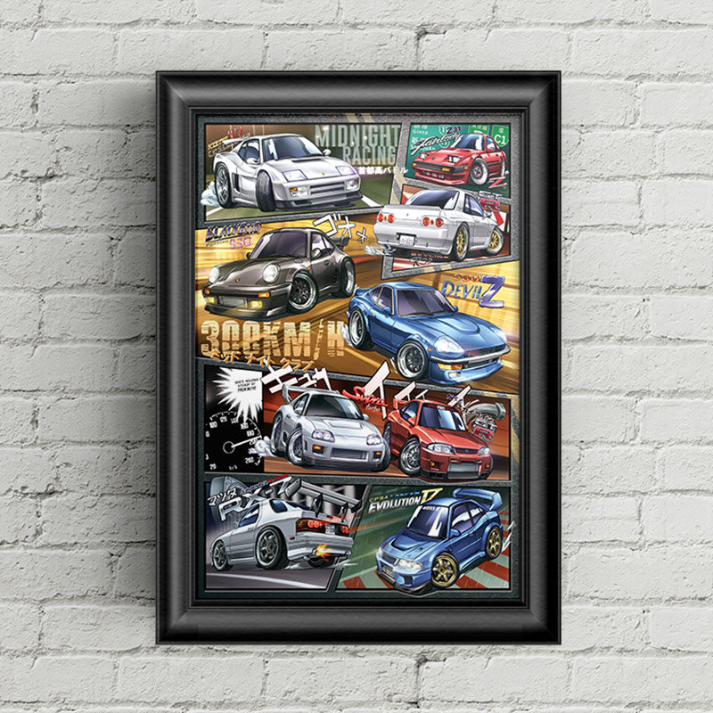 Wangan Midnight Poster Print