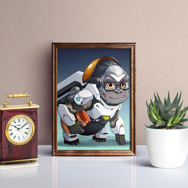 Winston Chibi Mini Print