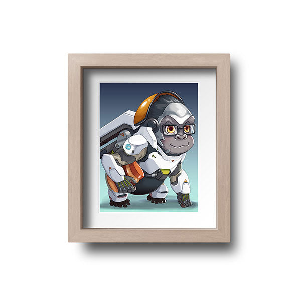 Winston Chibi Mini Print