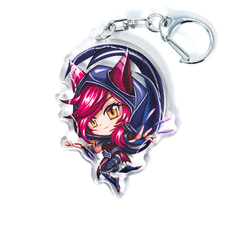 Xayah Acrylic Keychain - nayukidraws