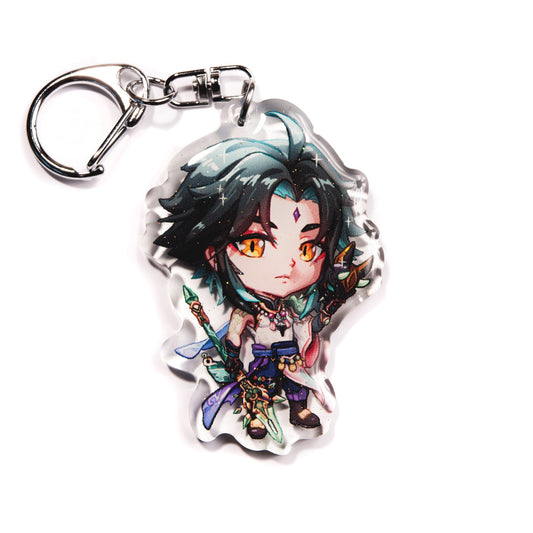 Xiao Acrylic Charm Keychain