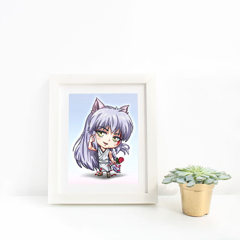 Yoko Kurama Mini Print