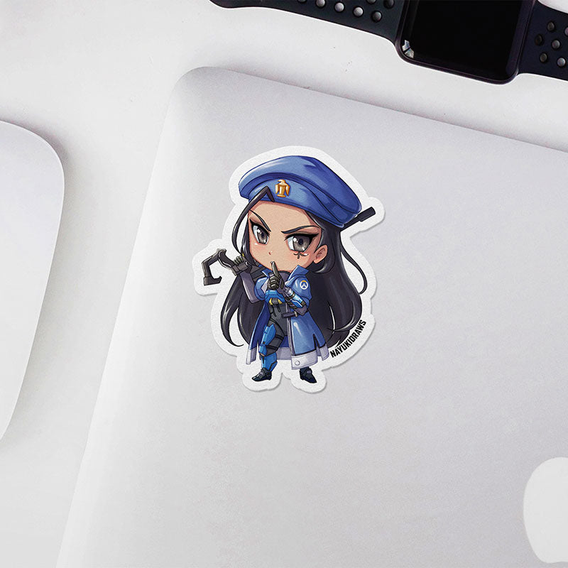 Captain Ana Amari Vinyl Sticker